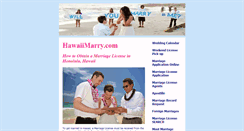 Desktop Screenshot of hawaiimarry.com